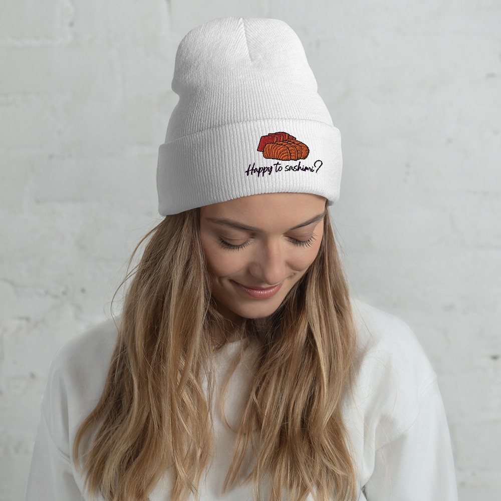 Bits of Aloha Happy to Sashimi? Cuffed Beanie