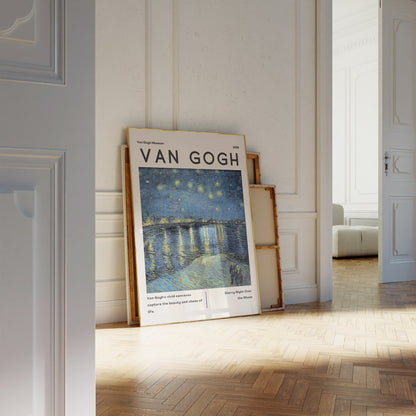 Vincent Van Gogh Poster - Modern Exhibition Wall Art, Van Gogh Print as Classic Art Painting, Impressionist Print as Trendy Home Decor