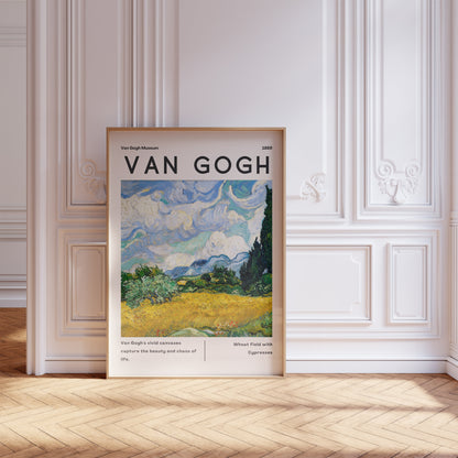 Vincent Van Gogh Poster - Modern Exhibition Wall Art, Van Gogh Print as Classic Art Painting, Impressionist Print as Trendy Home Decor