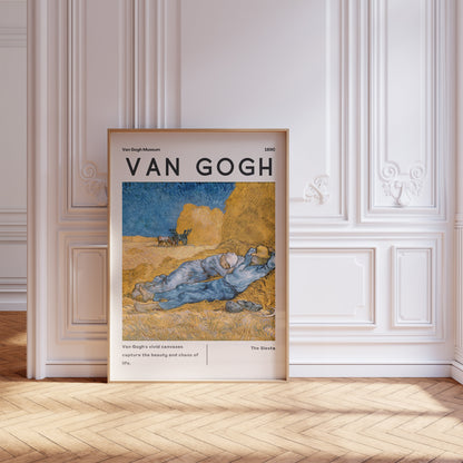 Vincent Van Gogh Poster - Modern Exhibition Wall Art, Van Gogh Print as Classic Art Painting, Impressionist Print as Trendy Home Decor