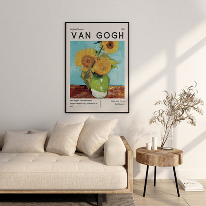 Vincent Van Gogh Poster - Modern Exhibition Wall Art, Van Gogh Print as Classic Art Painting, Impressionist Print as Trendy Home Decor