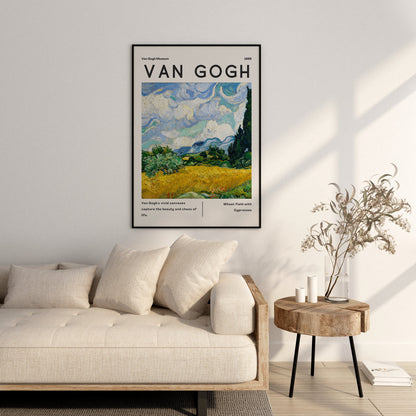 Vincent Van Gogh Poster - Modern Exhibition Wall Art, Van Gogh Print as Classic Art Painting, Impressionist Print as Trendy Home Decor