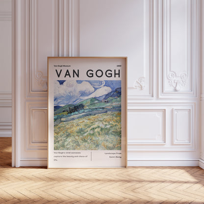 Vincent Van Gogh Poster - Modern Exhibition Wall Art, Van Gogh Print as Classic Art Painting, Impressionist Print as Trendy Home Decor