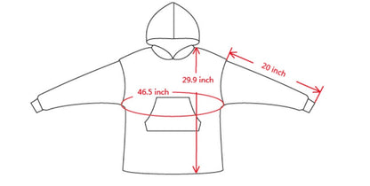Kids Blanket Hoodie Superhero Hero Comics Cartoon Art Retro