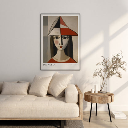 Pablo Picasso Poster, Abstract Vintage Art Print, Minimalist Gift Idea, Famous Artist Print, Gallery Picasso Print, Exhibition Line Art