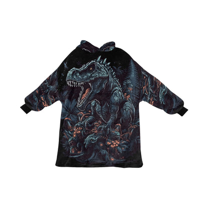 Kids Blanket Hoodie Dinosaur Godzilla Gojira Kaiju