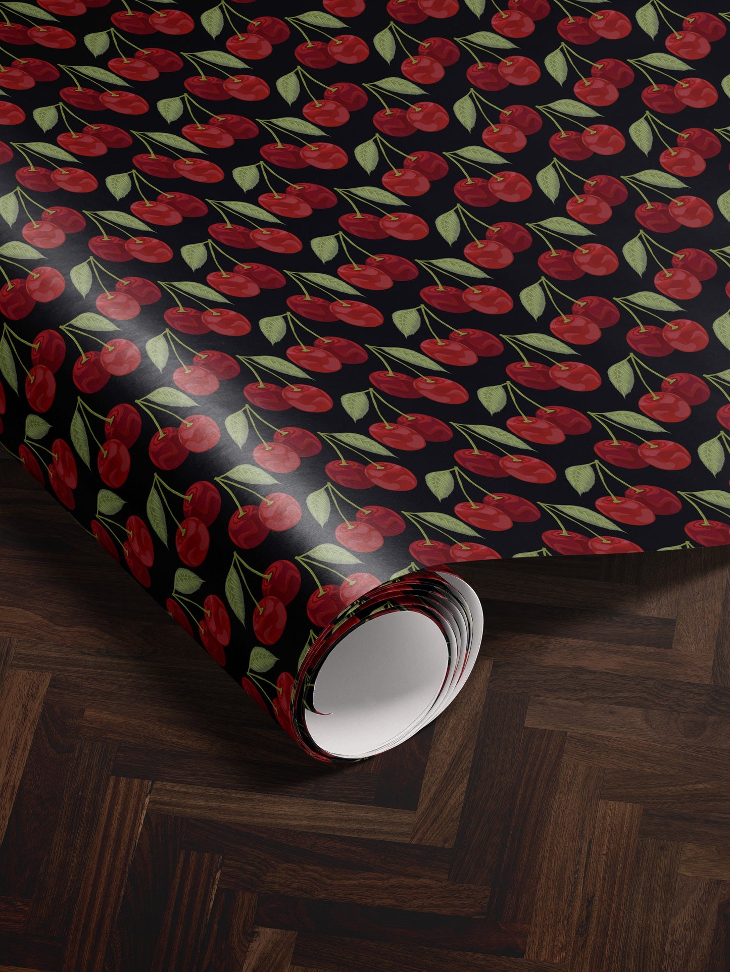 Sexy Wrapping Paper Red Gift Wrap Cherry Wrapping Paper Birthday Gift for Anniversary Gift Wrap Cherry Gift Wrap Romantic Gift Wrap For Her