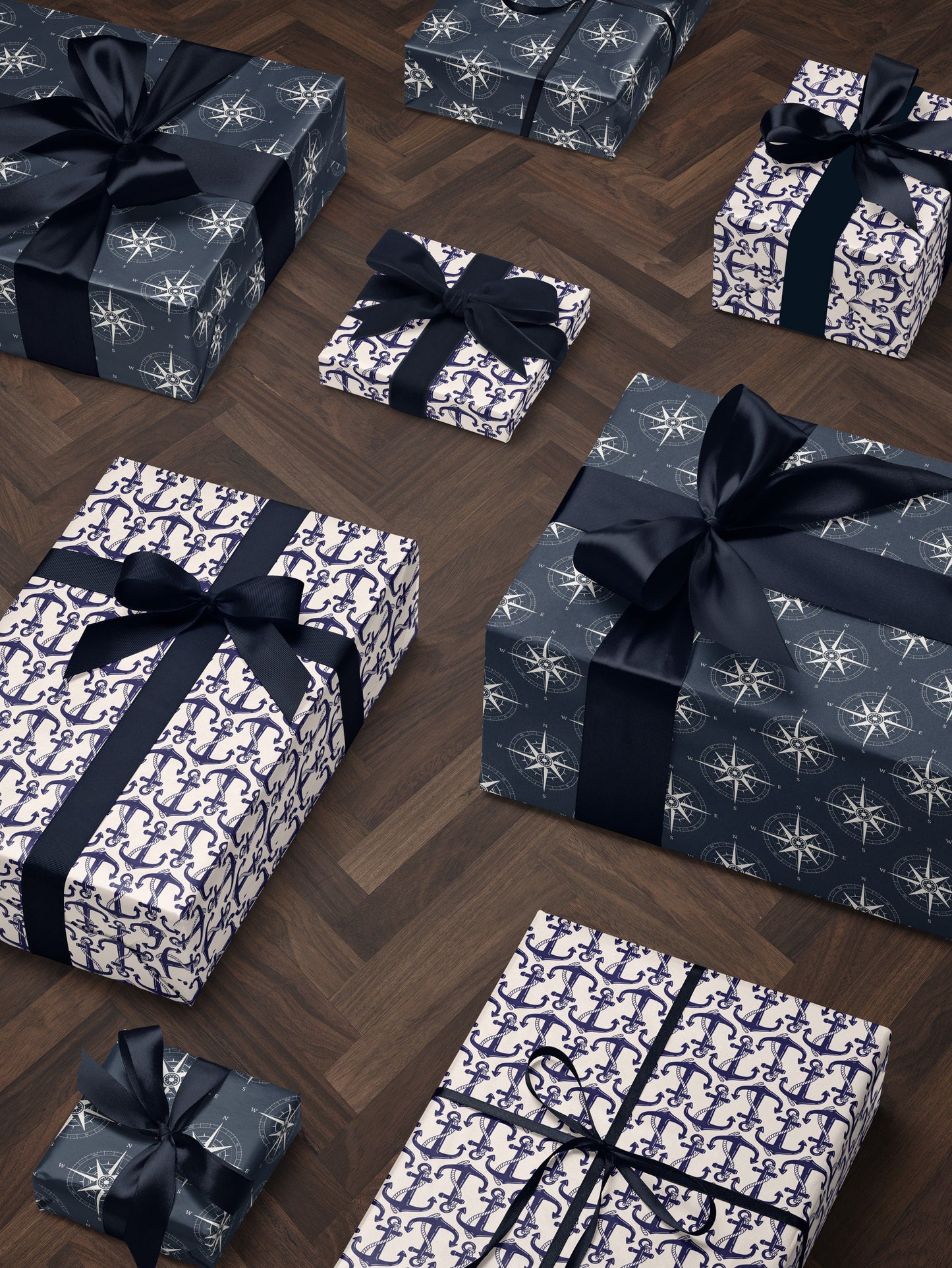 Compass Gift Wrap Compass Design Wrapping Paper Coastal Wedding Gift Idea Nautical Birthday Party Gift Dad from Son Paper Craft for Kid