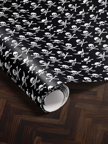 Pirate Wrapping Paper Boy Gift Wrap For Boy Wrapping Paper Birthday Gift Wrap Son Gift Wrap Skull Gift Wrap Birthday Boy Gift Wrap Pirate