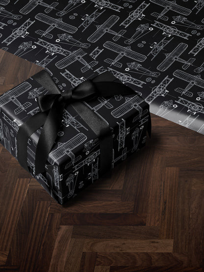 Airplane Wrapping Paper For Him Boy Gift Wrap For Boy Wrapping Paper Birthday Gift Wrap Boy Gift Wrap Baby Shower Gift Wrap Airplane