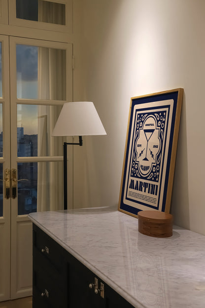 Martini Poster, Cocktail Art, Kitchen Art, Kitchen Poster, Kitchen Wall Art, Retro Print, Art Deco, Kitchen Decor