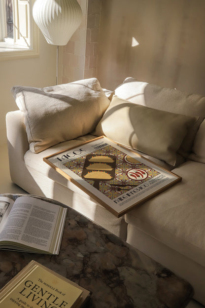 Taco Poster, Kitchen Poster, Kitchen Print, Food Print, Modern Kitchen Decor, Illustration, Mexican, Chef Print, Bar Art, Retro Wall Art