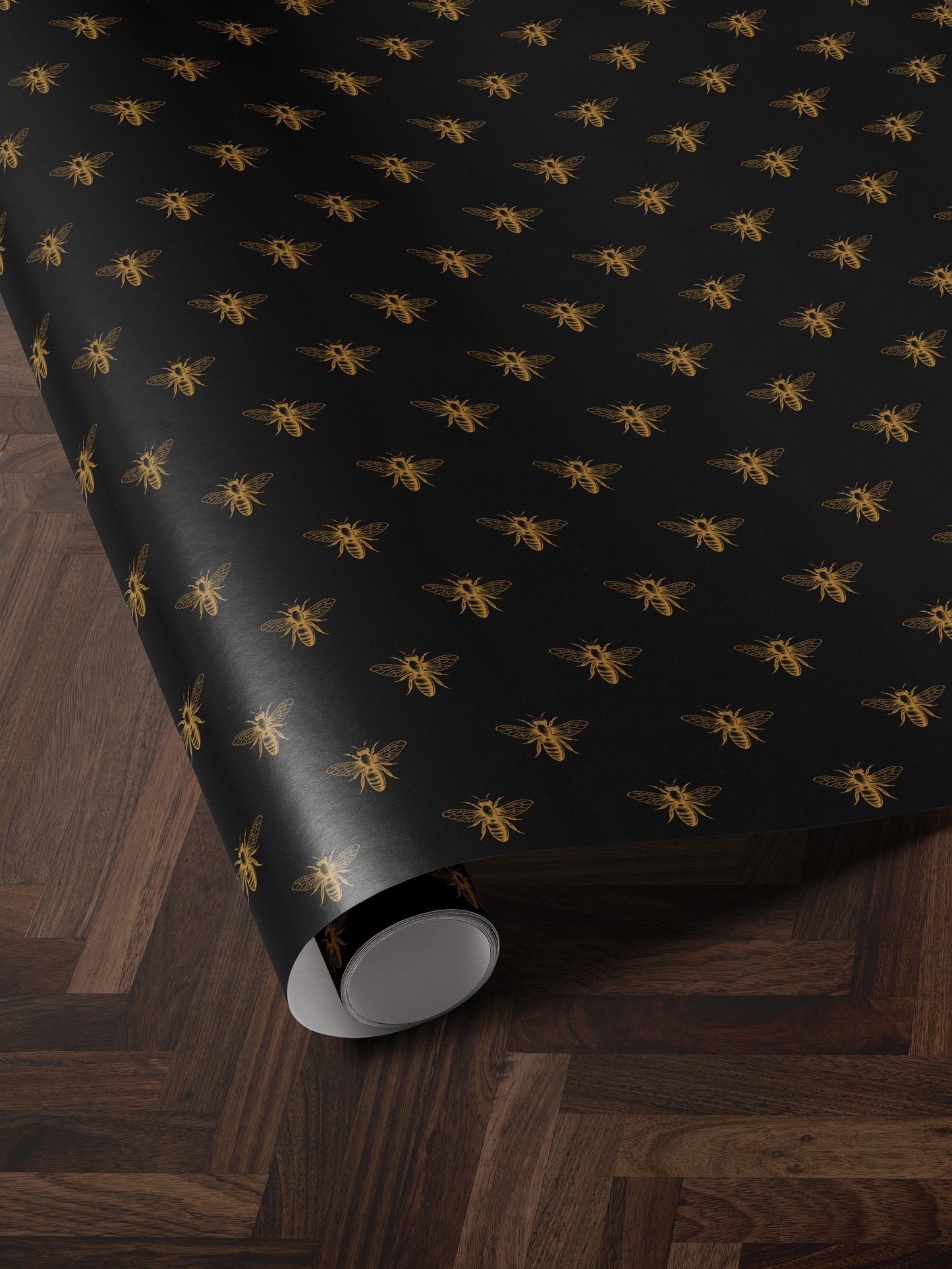 Bumble Bee Wrapping Paper Print Gift Wrapping Paper Bachelorette Gift Bag Wrapping Paper Roll Anniversary Gift for Women Gift Wrap Wedding