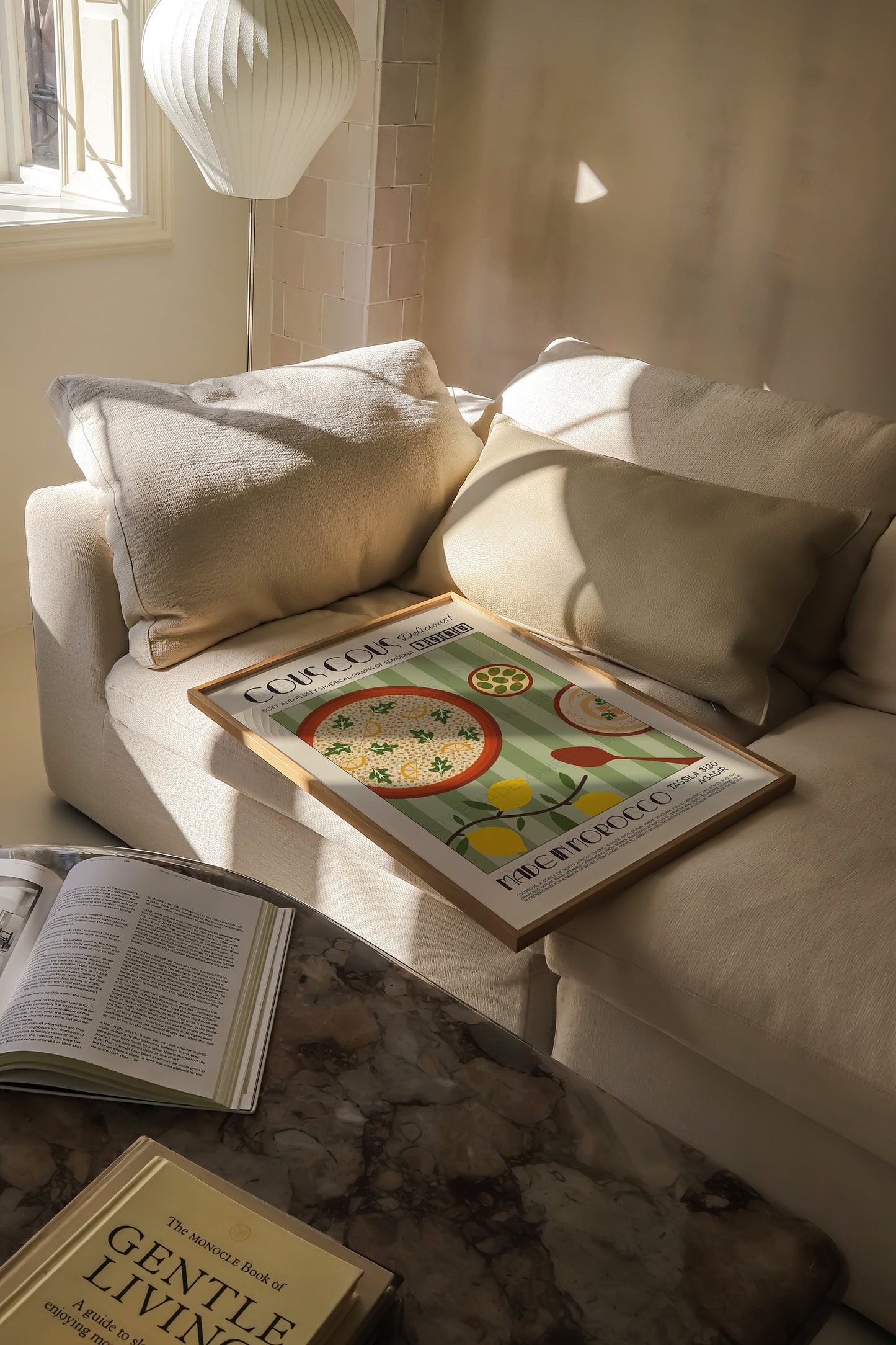 Cous Cous Print, Kitchen Print, Kitchen Poster, Kitchen Art, Kitchen Decor, Food Art, Hummus, Mediterranean Kitchen