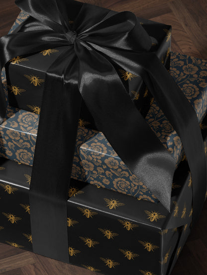 Bumble Bee Wrapping Paper Print Gift Wrapping Paper Bachelorette Gift Bag Wrapping Paper Roll Anniversary Gift for Women Gift Wrap Wedding