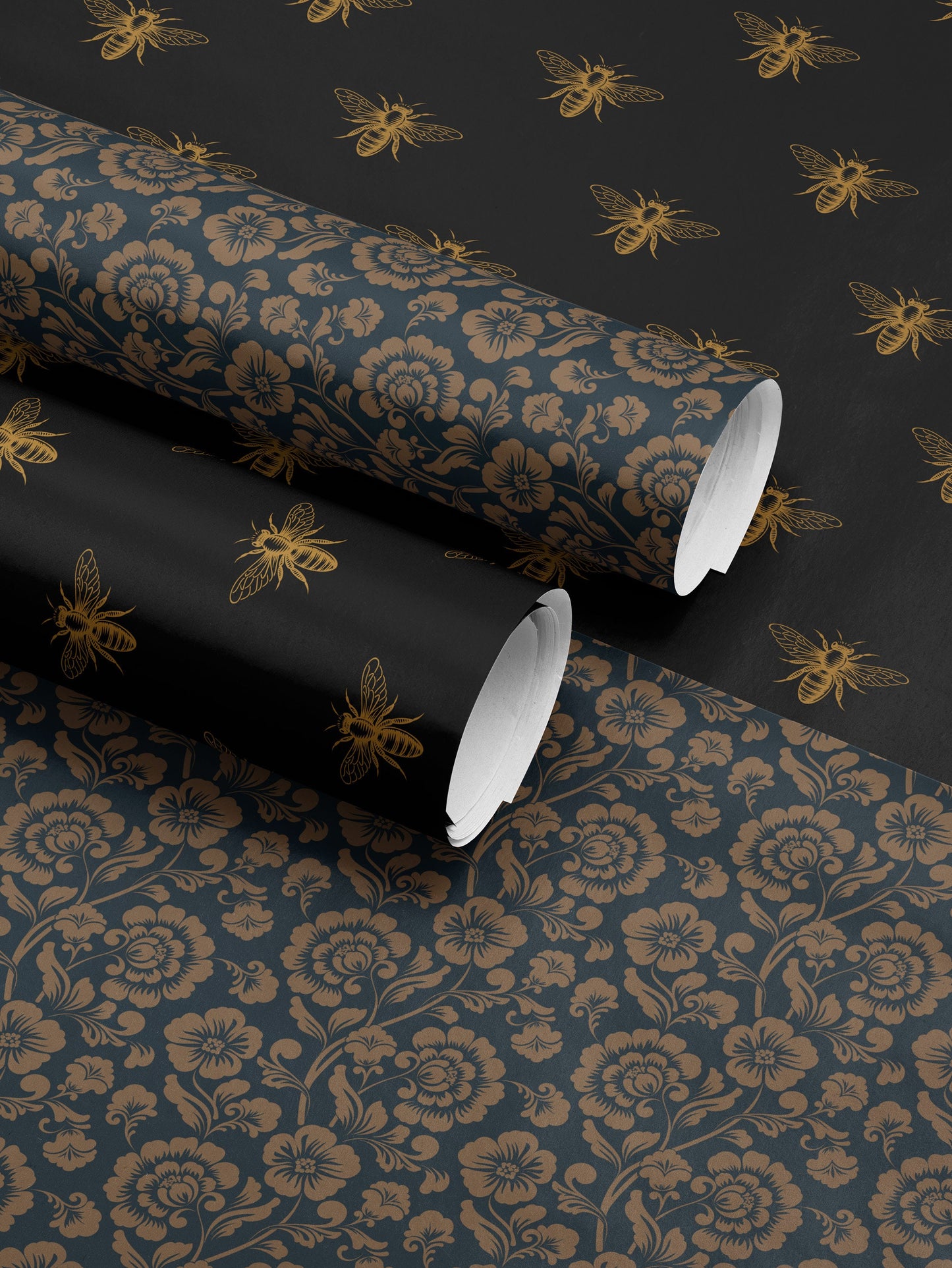 Bumblebee Gift Wrap Cute Wrapping Paper Bee Lover Gift Idea Chic Wrapping Paper Baby Shower Gift Wrap Christmas Party Gift Wrap Wedding