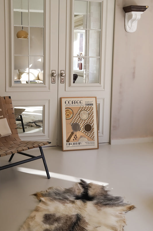 Coffee Print, Kitchen Art, Kitchen Poster, Kitchen Print, Modern Kitchen Decor, Retro Poster, Exhibition Poster, Coffee Lover