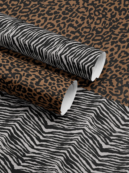 Zebra Stripe Gift Wrap Paper Animal Print Birthday Party Gift for Birthday Bridal Shower Gift for Bride Jungle Theme Paper Craft Supplies