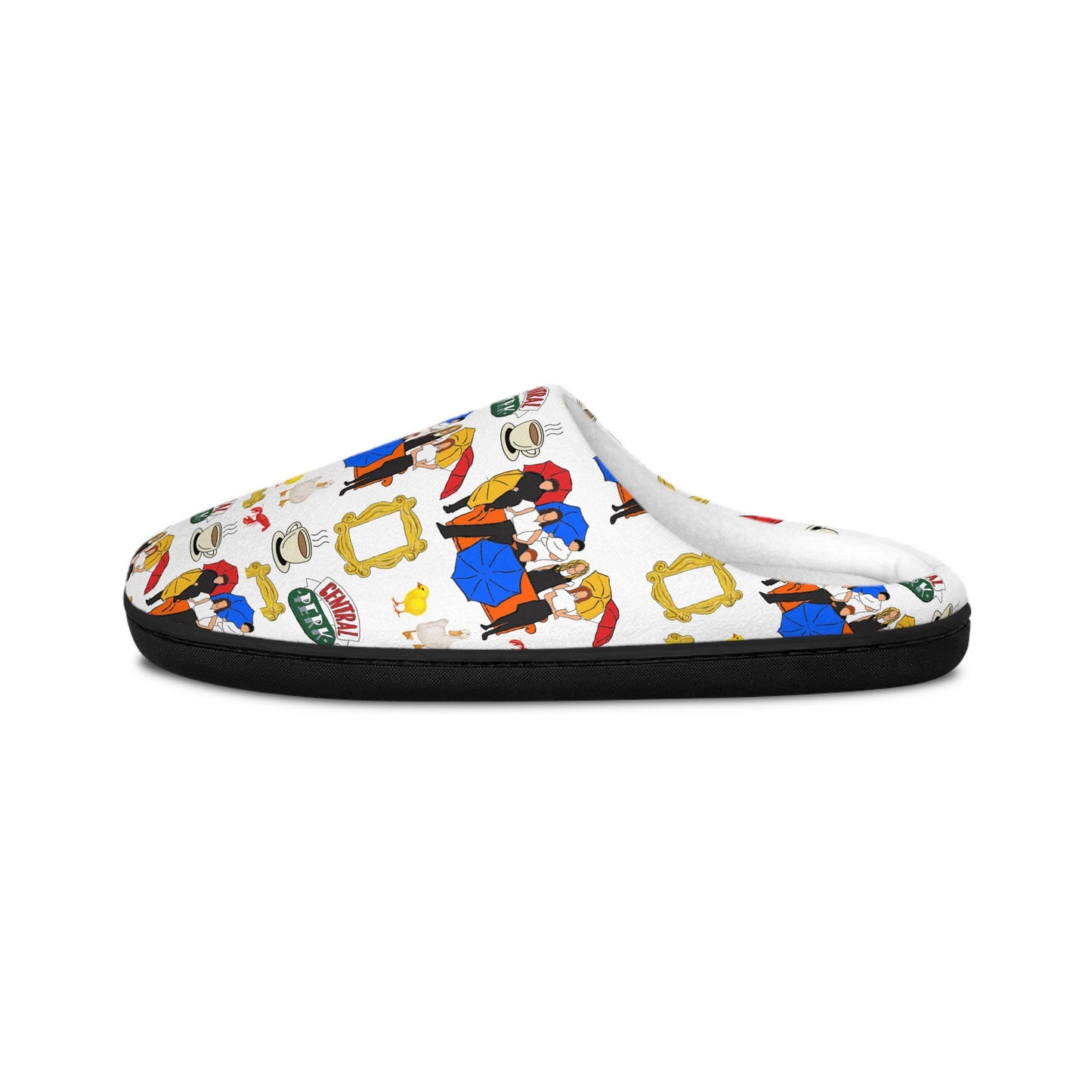 Friends TV Show Women's Slippers Friends TV Christmas Gift Gift for Her Joey Chandler Monica Pheobe Ross