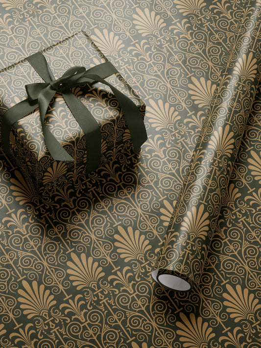 Art Deco Paper Elegant Gift Wrap Wrapping Paper Wedding Art Deco Print Decoupage Paper Holiday Wrapping Paper Art Deco Art Premium Gift Wrap