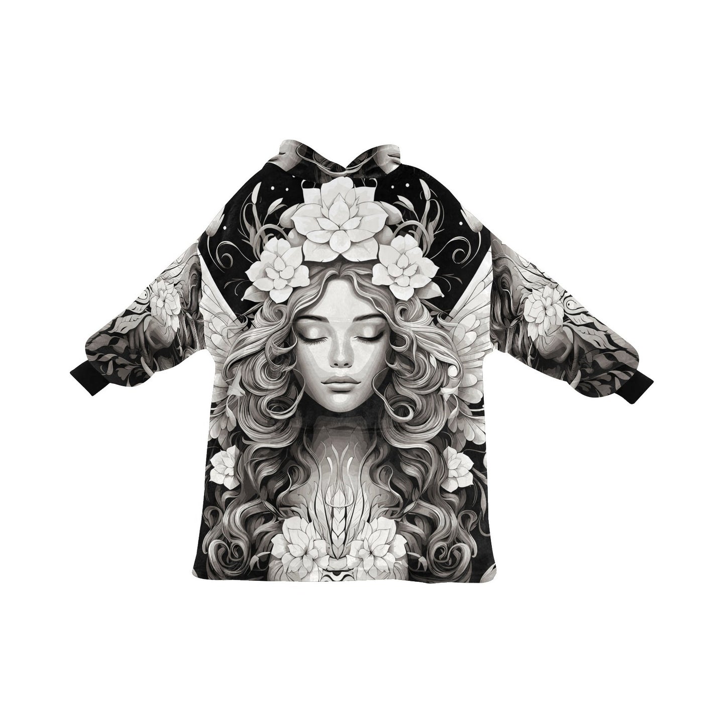 Kids hooded blanket hoodie ponch