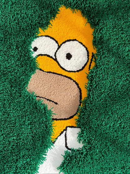Fluffy Tufted Cartoon Rug, A Fun and Soft Touch for your Living Room or Bedroom, Gift idea, Christmas Gift, Cartoon character rug