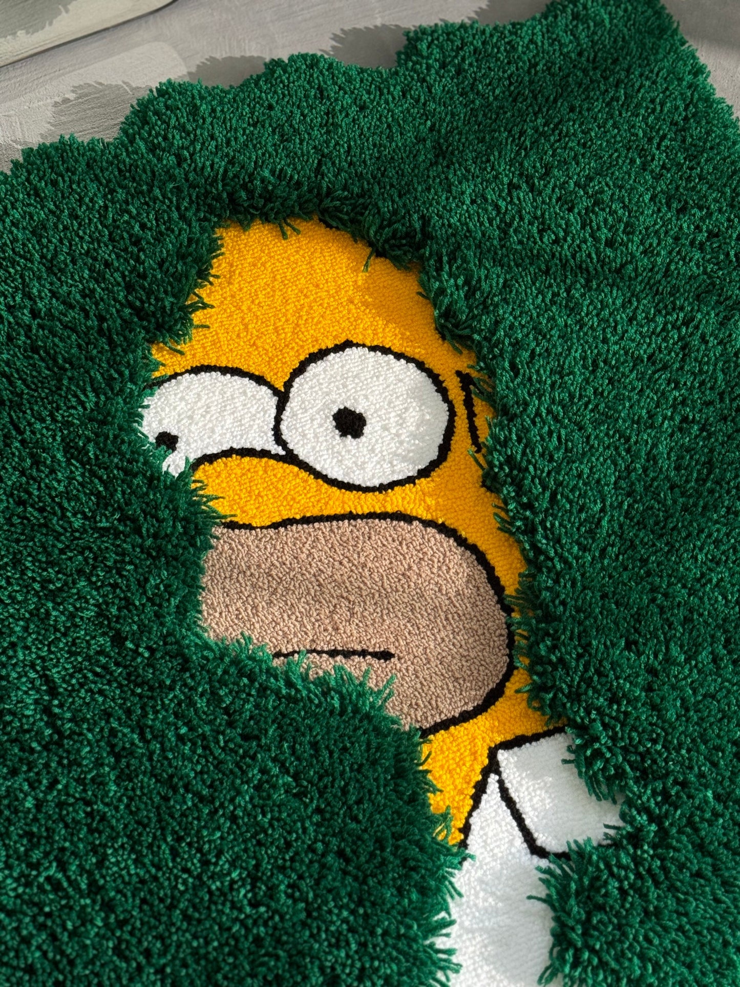 Fluffy Tufted Cartoon Rug, A Fun and Soft Touch for your Living Room or Bedroom, Gift idea, Christmas Gift, Cartoon character rug