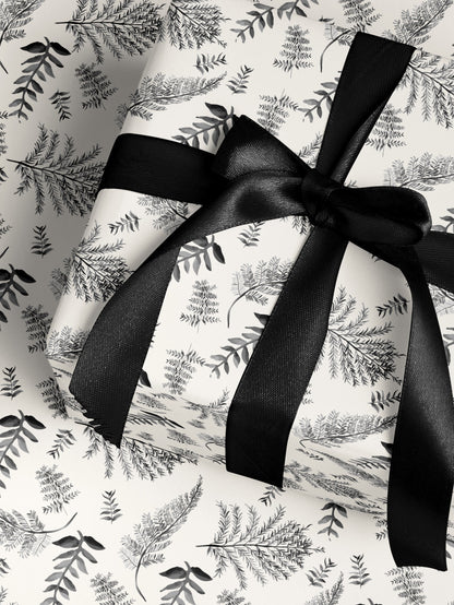 Branch Wrapping Paper Roll Anniversary Gift for Her Classic Wrapping Paper Elegant Gift Wrap Vintage Wrapping Paper Wedding Gift Wrap Paper