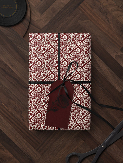 Elegant Gift Wrap Anniversary Gift for Women Classic Wrapping Paper Bridal Shower Gift for Bride to Be Wrapping Paper Roll Christmas Paper