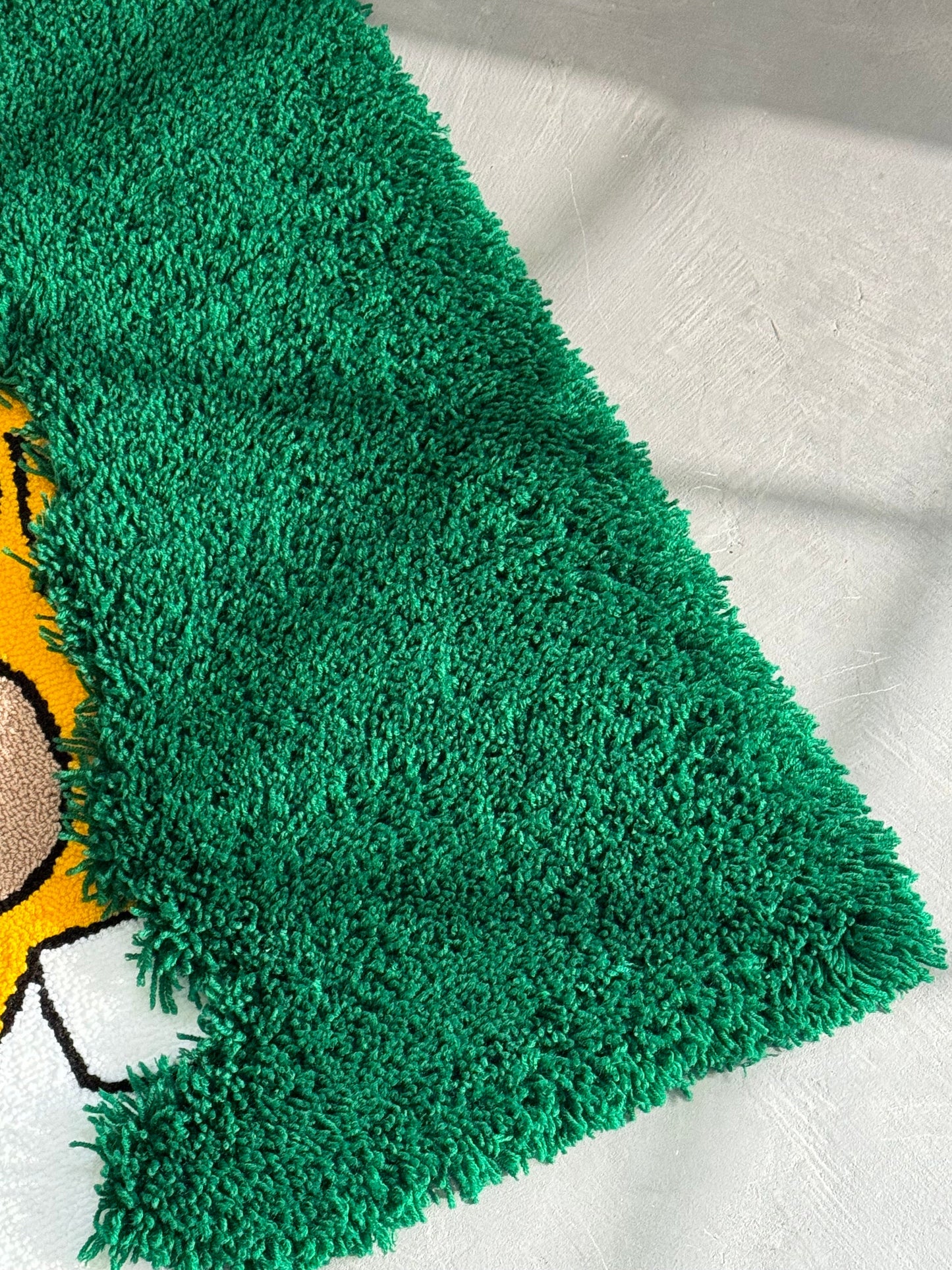 Fluffy Tufted Cartoon Rug, A Fun and Soft Touch for your Living Room or Bedroom, Gift idea, Christmas Gift, Cartoon character rug