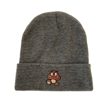 Goomba Embroidered Beanie Halloween Beanie Winter Beanie