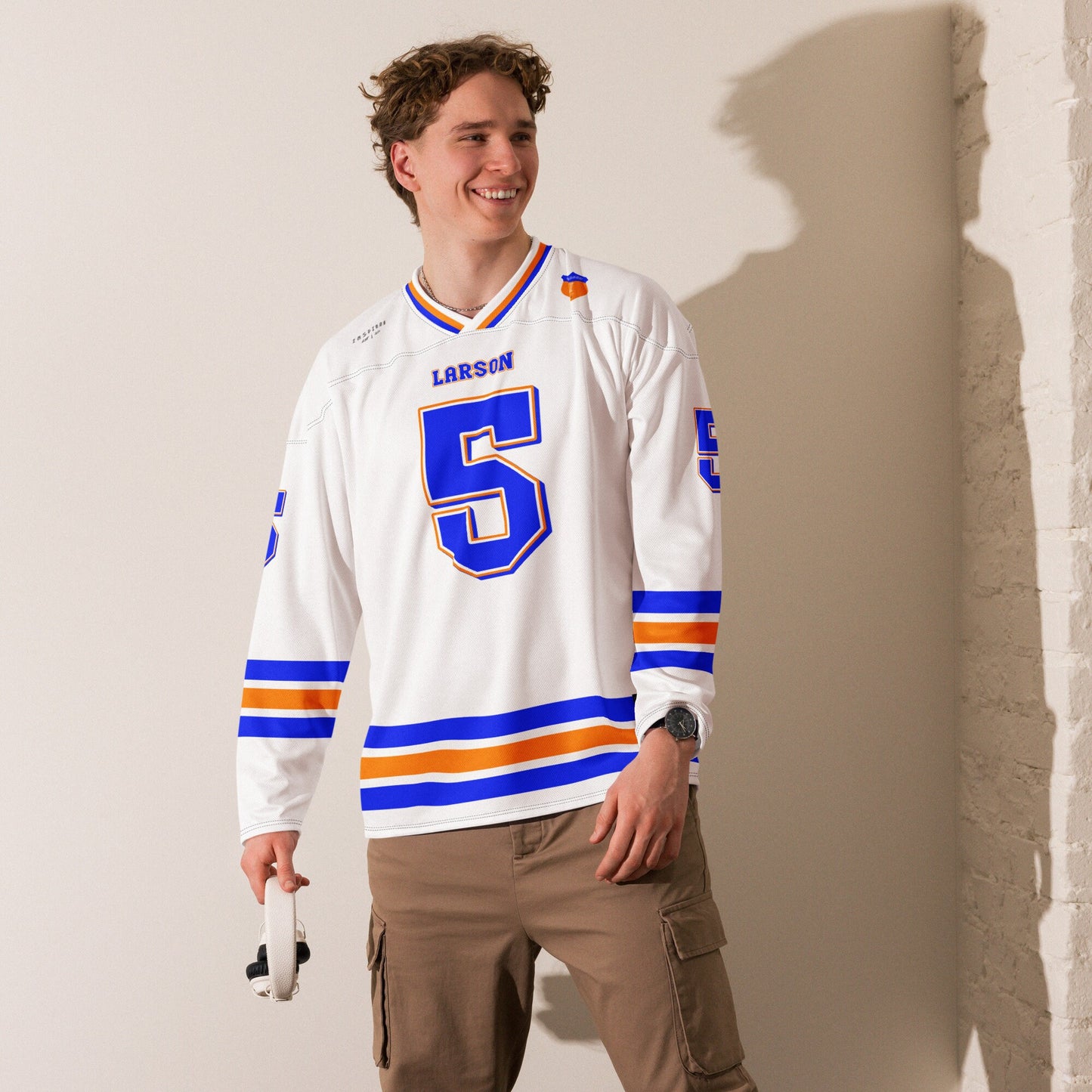 Inspired by Racing Style Unisex Hockey Jersey: Unisex Nascar Racing Fan Apparel No.5