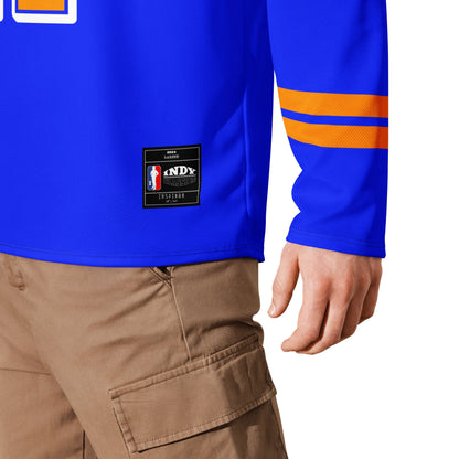 Unisex Oversized Racing #17 Hockey Jersey – Bold Streetwear Hockey Jersey Inspired by IndyCar Style