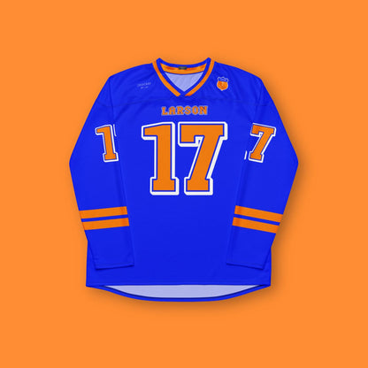 Unisex Oversized Racing #17 Hockey Jersey – Bold Streetwear Hockey Jersey Inspired by IndyCar Style