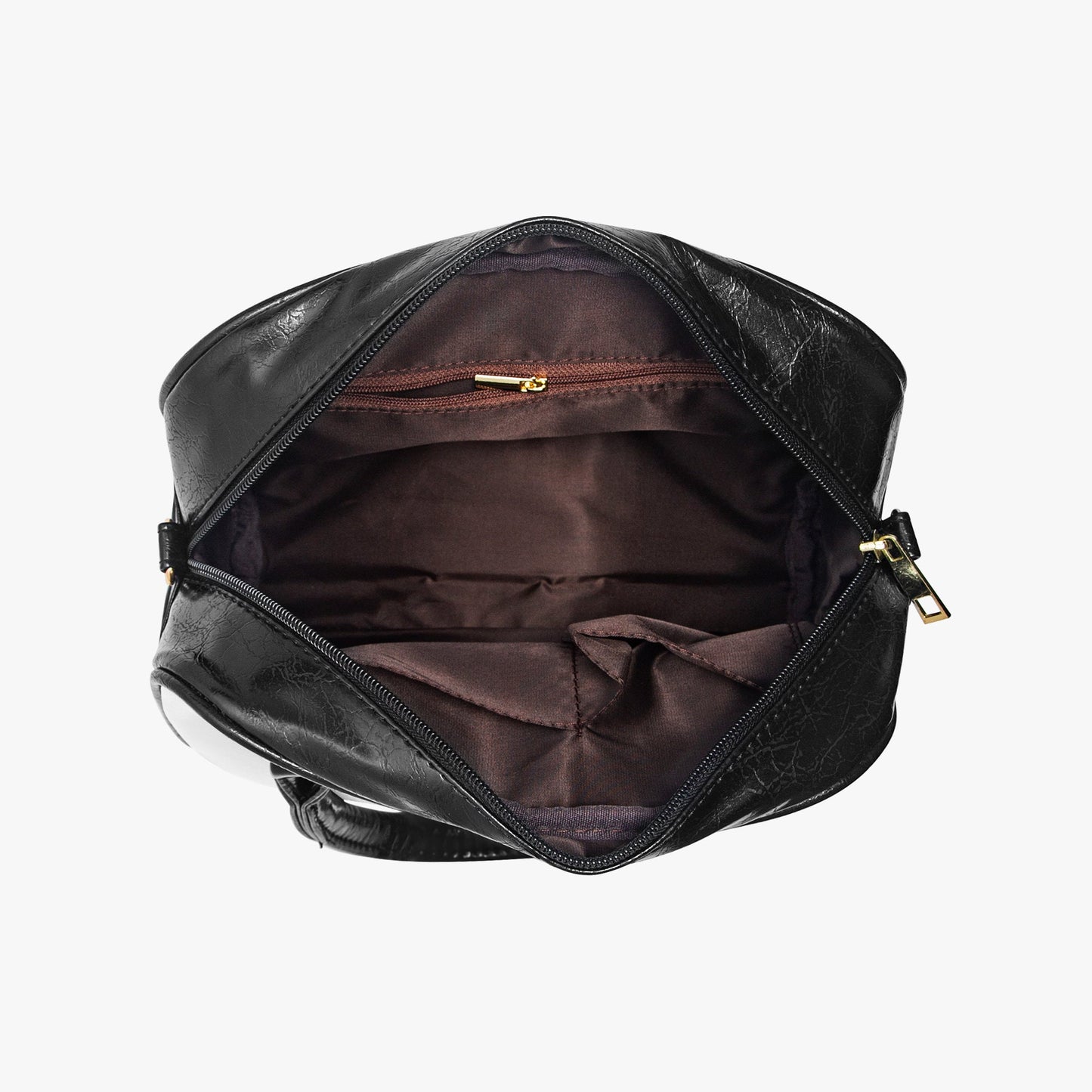 Mystical Bloom: The Mushroom Garden Handbag Casual Leather Saddle Bag. Small Handbag, Shoulder Bag, Crossbody Bag, Mushroom Bag,