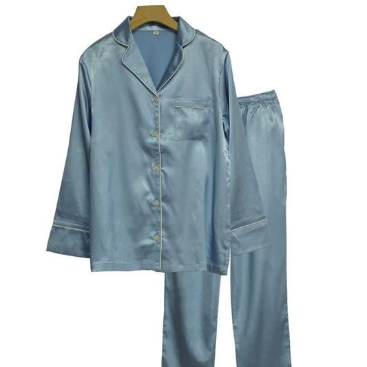 Long Sleeve Satin Pajama's
