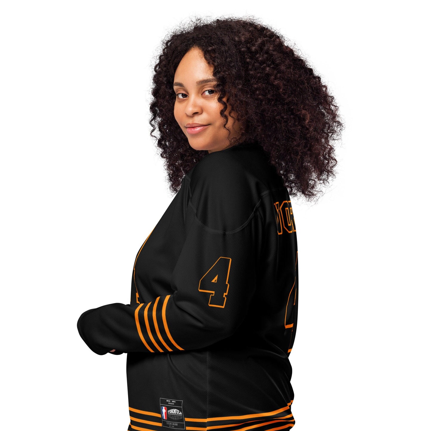 Racing Fan Oversize Unisex Hockey Jersey, Racing #4, Unisex Oversized Fit