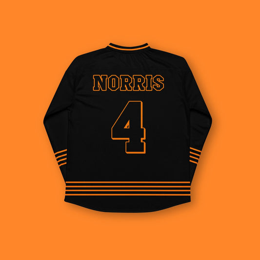 Racing Fan Oversize Unisex Hockey Jersey, Racing #4, Unisex Oversized Fit