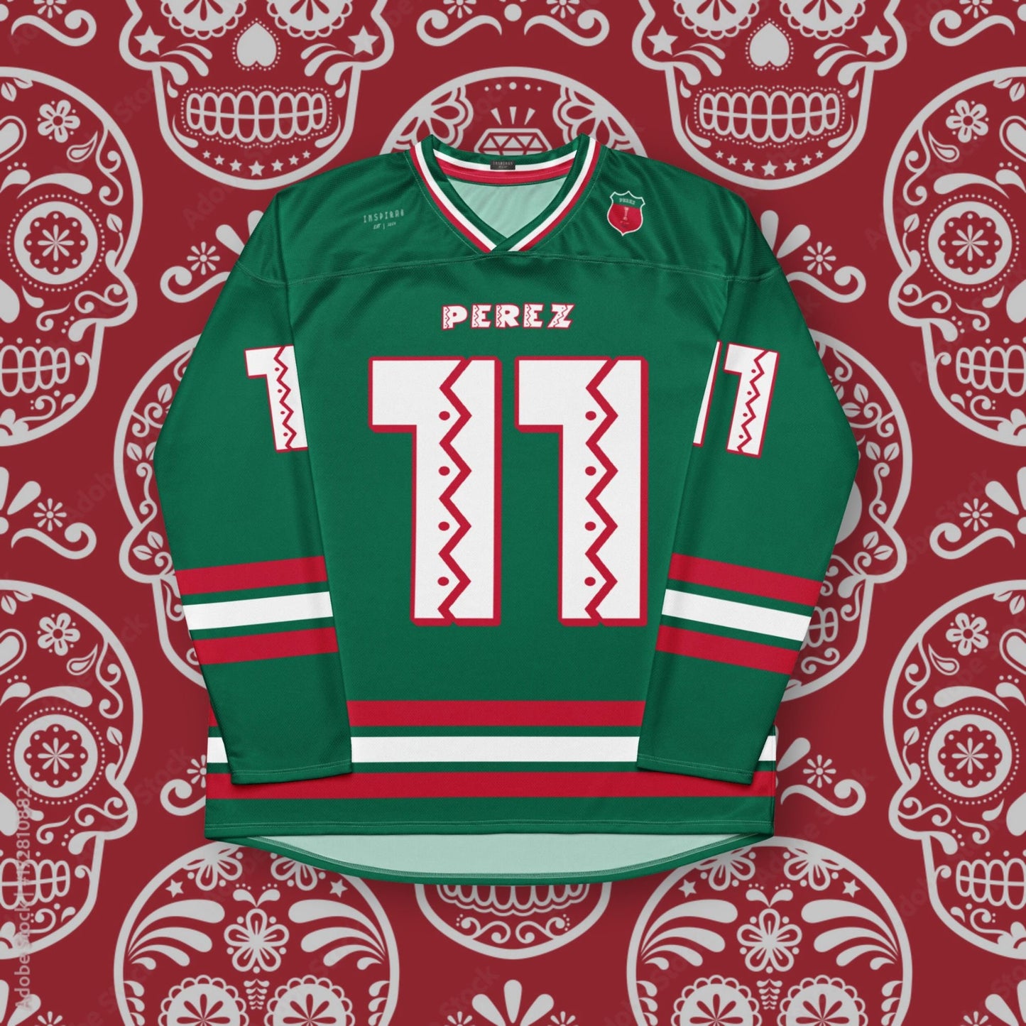 Formula Racing Streetwear Unisex Hockey Jersey, Mexico Grand Prix Fan Apparel