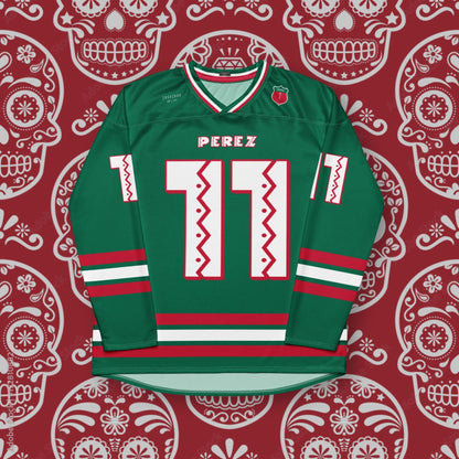 Formula Racing Streetwear Unisex Hockey Jersey, Mexico Grand Prix Fan Apparel