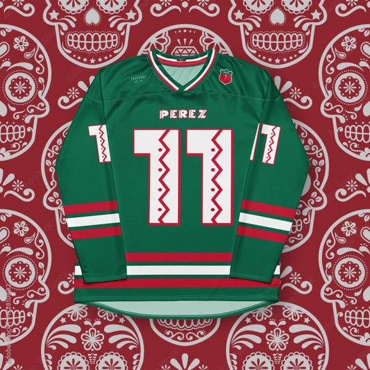 Formula Racing Streetwear Unisex Hockey Jersey, Mexico Grand Prix Fan Apparel