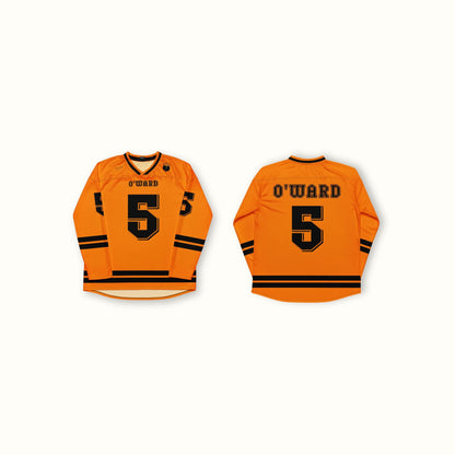 Racing Fan Oversize Unisex Hockey Jersey, Racing #5, Unisex Oversized Fit