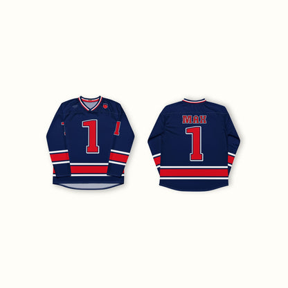 Oversized Unisex Racing Hockey Jersey , Unisex Streetwear Jersey with Bold Number Graphics