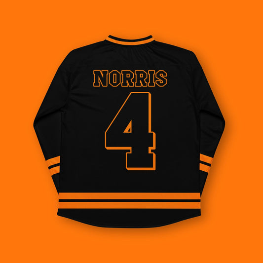 Formula Racing Fan Apparel Unisex Hockey Jersey Racing #4, Unisex Jersey for Racing Enthusiasts