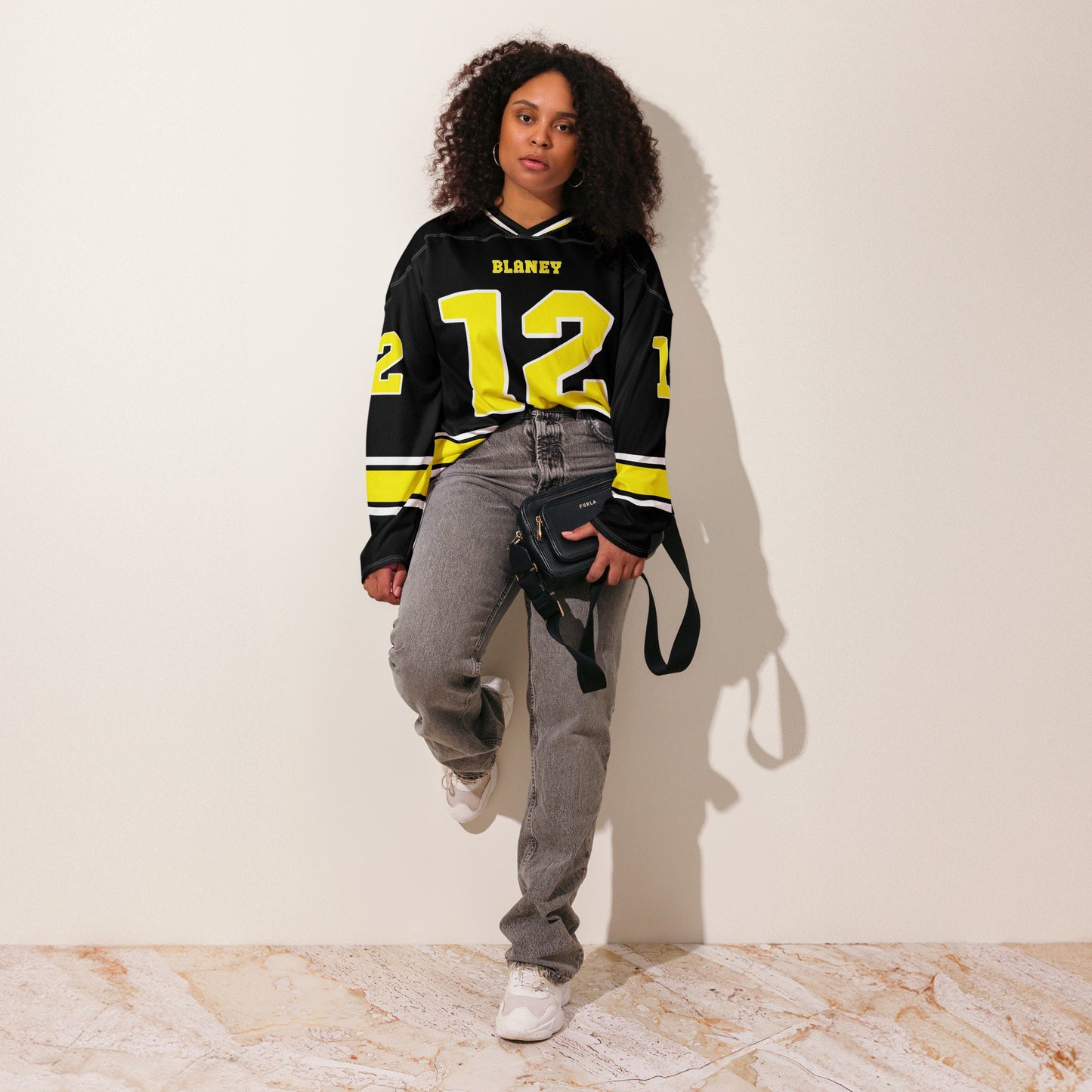 Unisex Oversized #12 Racing Hockey Jersey: Stock Car Racing Fan Apparel
