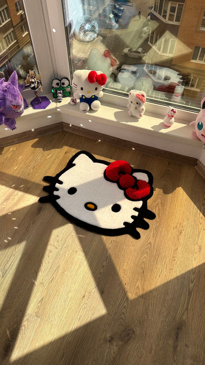 custom 3D Puffy tufting rug | fully handmade