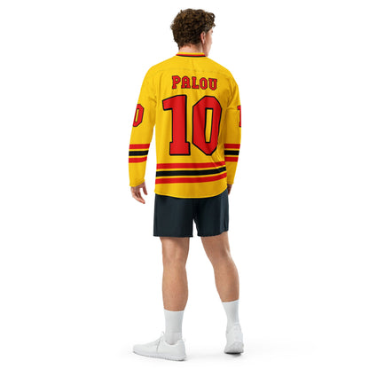 Unisex Oversized Racing Hockey Jersey – Lightweight IndyCar Streetwear Jersey with Bold #10 Design