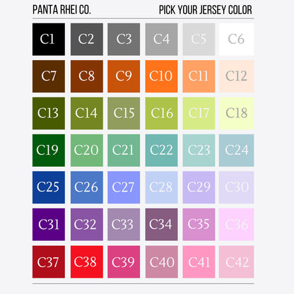 Custom Blokette Core Jersey, Custom Number and Text Jersey