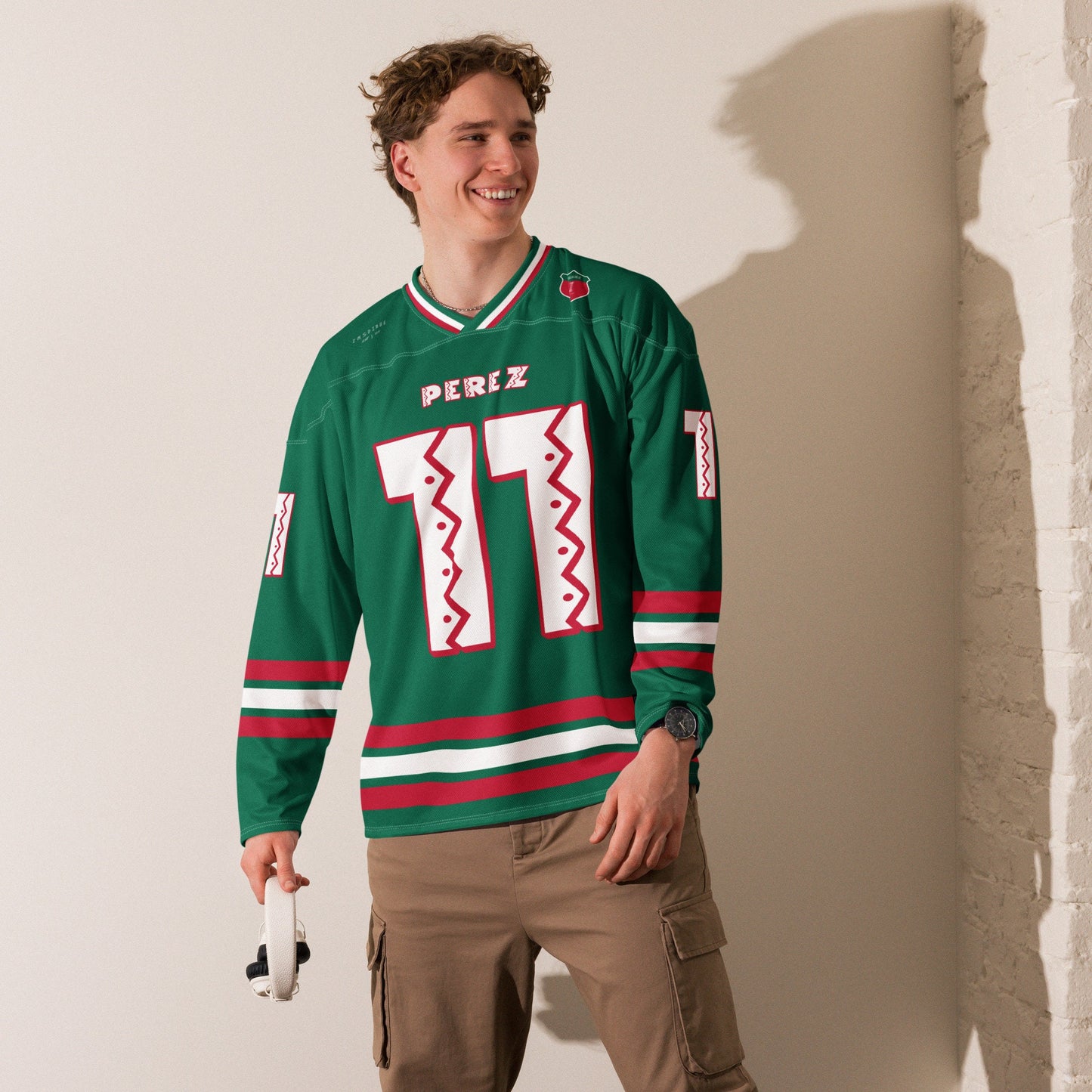 Formula Racing Streetwear Unisex Hockey Jersey, Mexico Grand Prix Fan Apparel