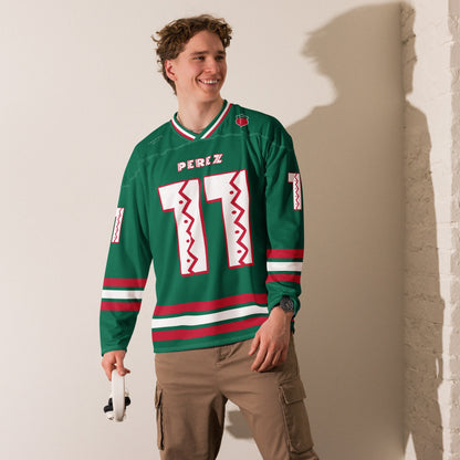 Formula Racing Streetwear Unisex Hockey Jersey, Mexico Grand Prix Fan Apparel